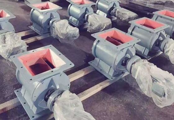 Het Type van lossingsster Losinstallatie Roterende Airlock Klep yjd-hx-16 het Materiaal van de Stofverwijdering