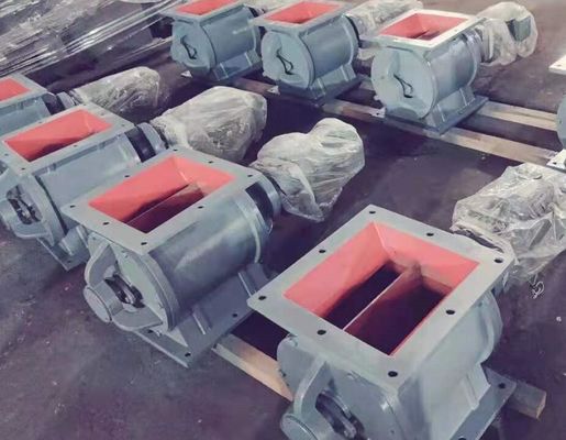Het Type van lossingsster Losinstallatie Roterende Airlock Klep yjd-hx-16 het Materiaal van de Stofverwijdering