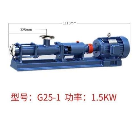 Kies g15-2 de Pomp Industriële Riolering 1.2MPa van de Roestvrij staalschroef uit